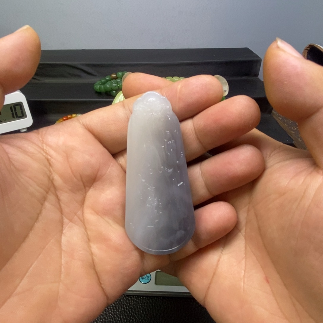 和田玉未镶嵌颈饰临*