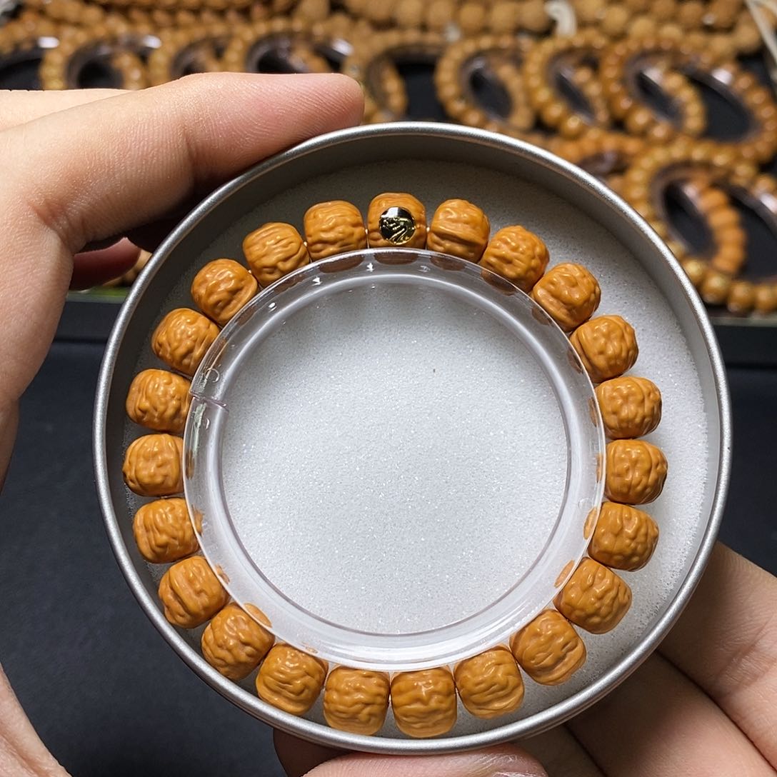 猴头核桃手串超小蛤蟆头10+单号12号