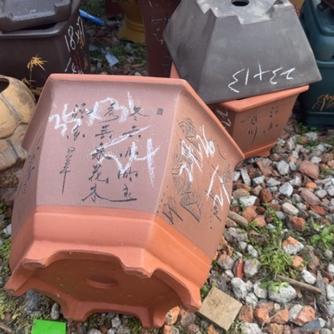 红陶紫砂花盆盆景盆栽