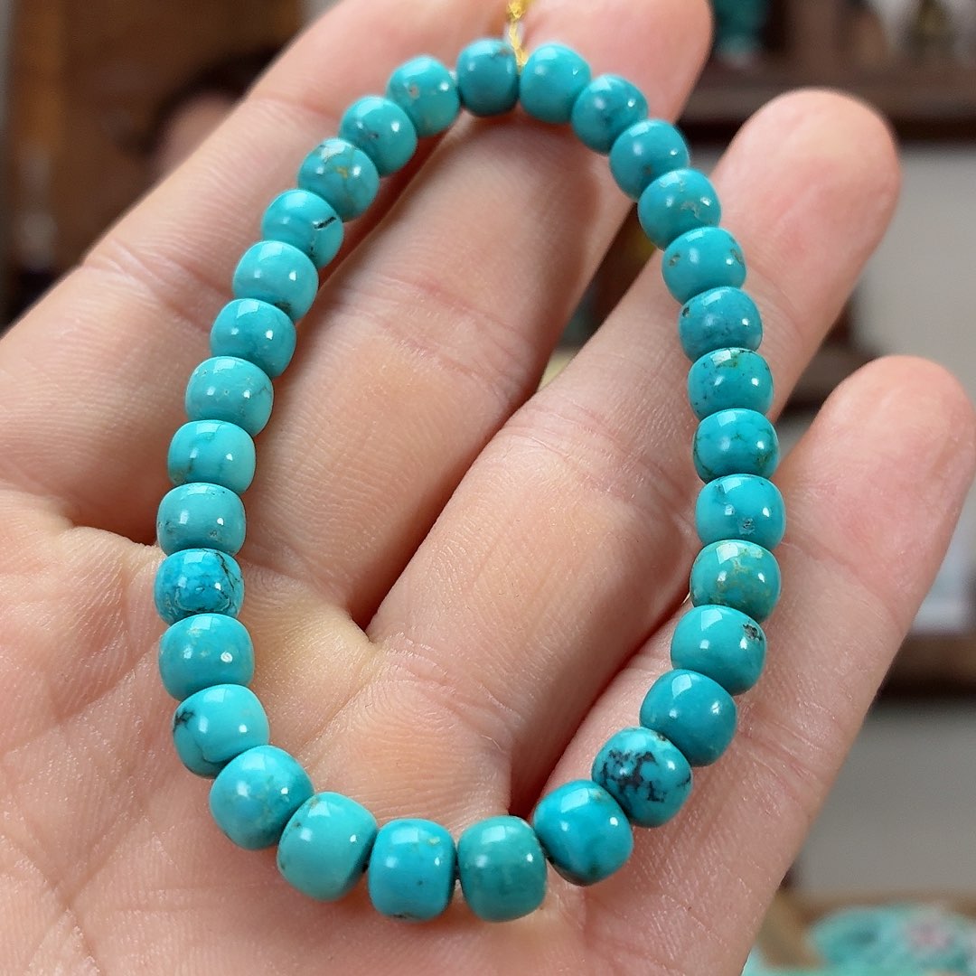 未镶嵌绿松石珠宝奇石