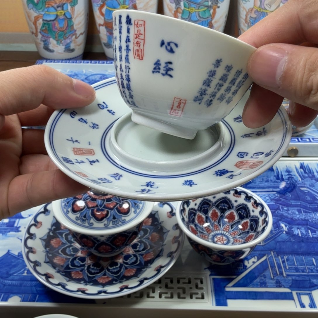 全手工全手绘陶瓷