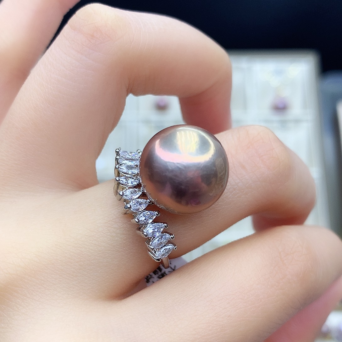 淡水珍珠颈饰合金