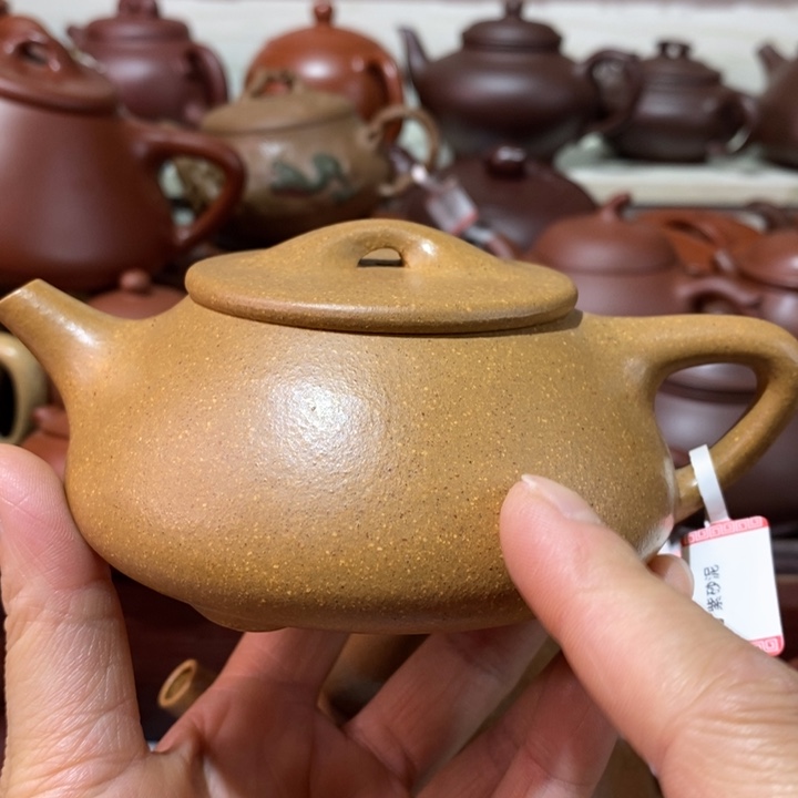 茶壶紫砂微瑕处理一把