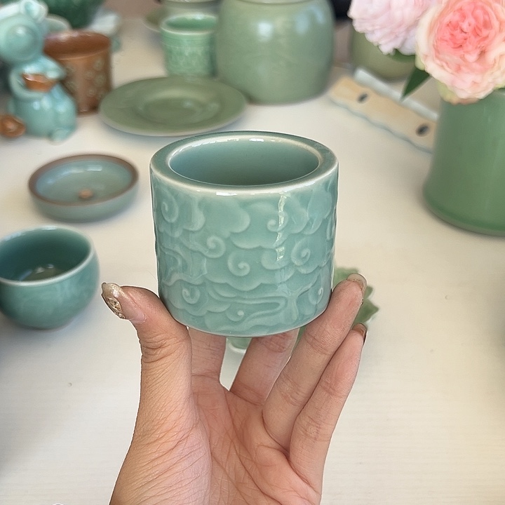 小米茶器龙泉青瓷