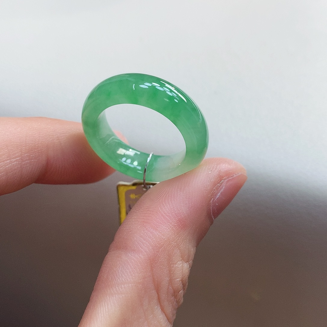 翡翠戒指未镶嵌14-15号