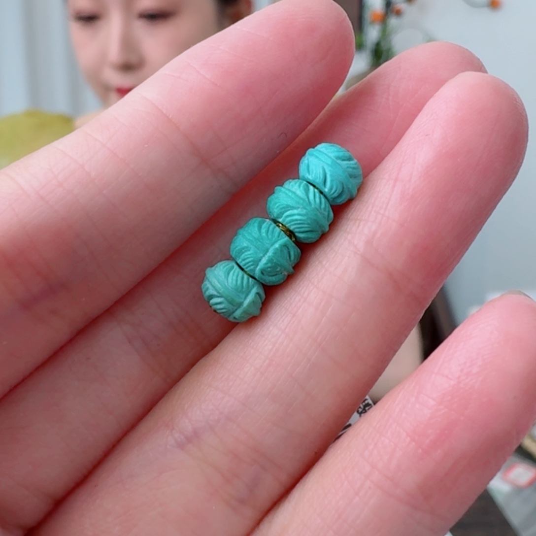 未镶嵌绿松石珠宝奇石