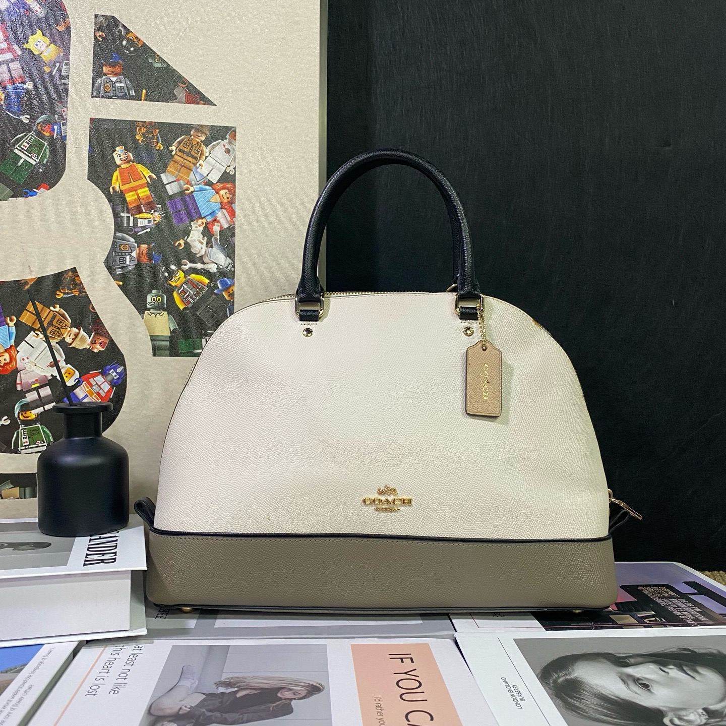 95新 COACH/蔻驰 21673单肩包33*24