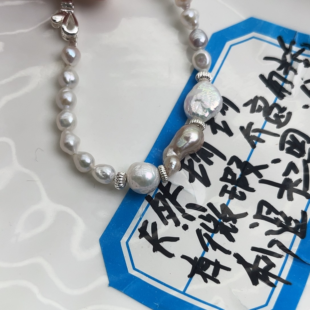 淡水珍珠未镶嵌颈饰