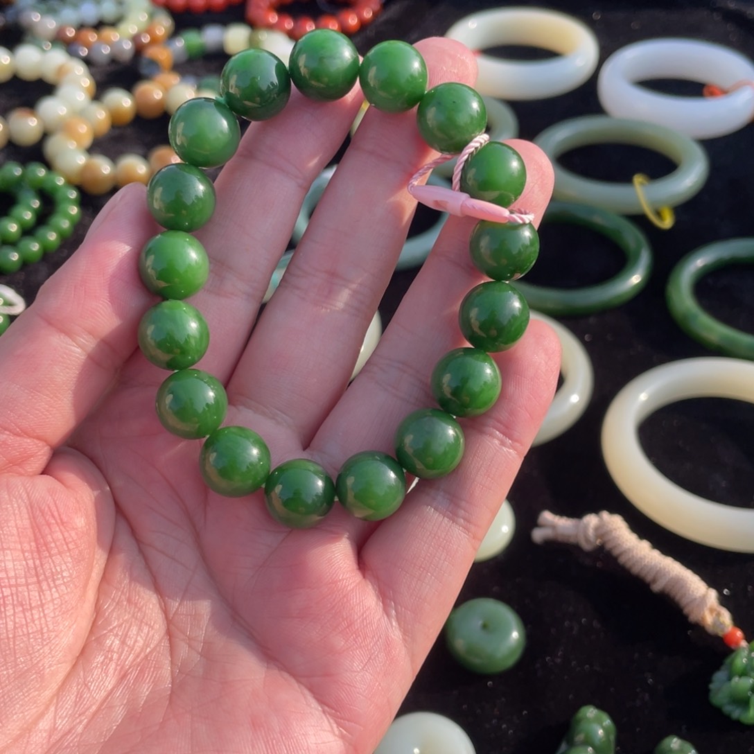 未镶嵌手串和田玉