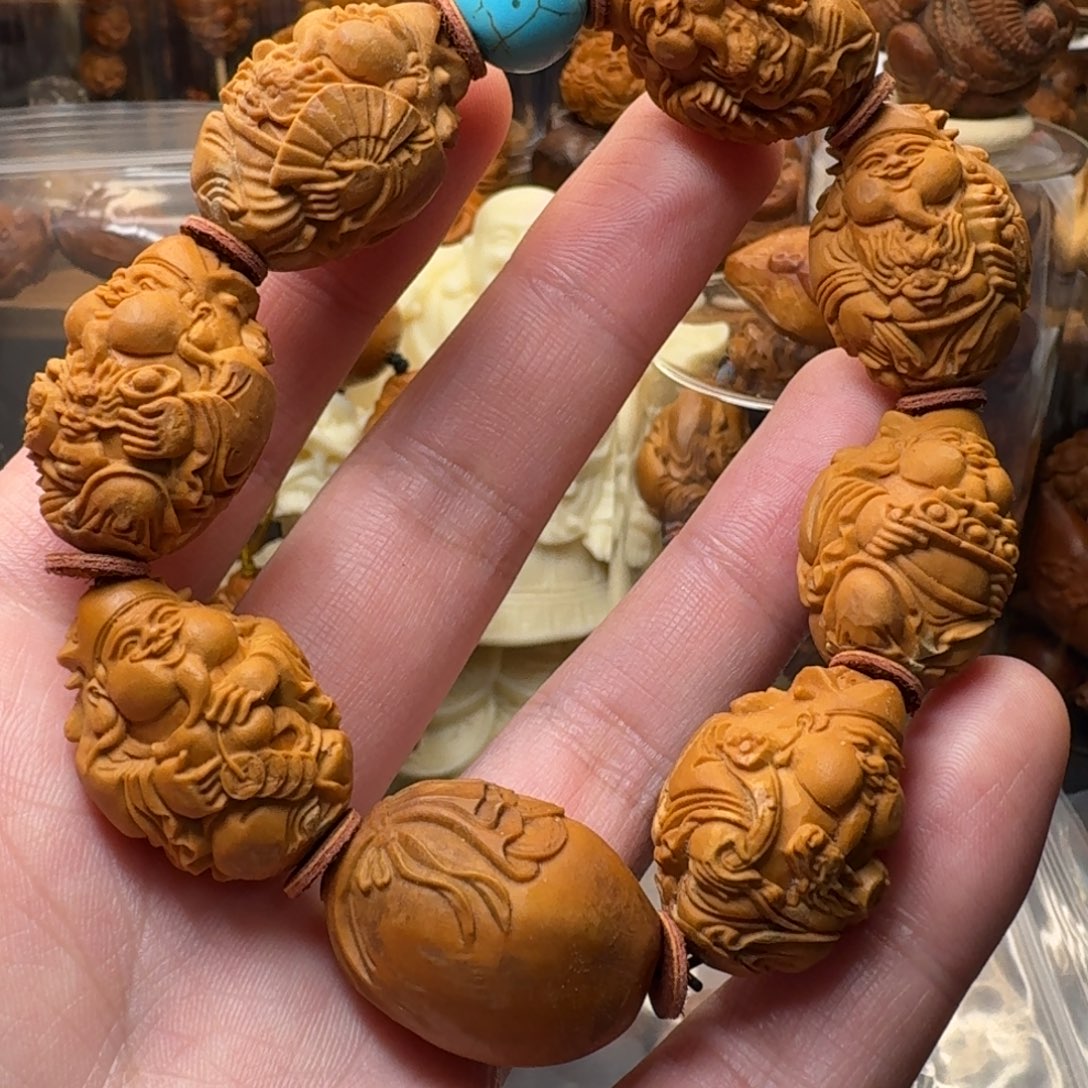 橄榄核手串/手链特价！练手