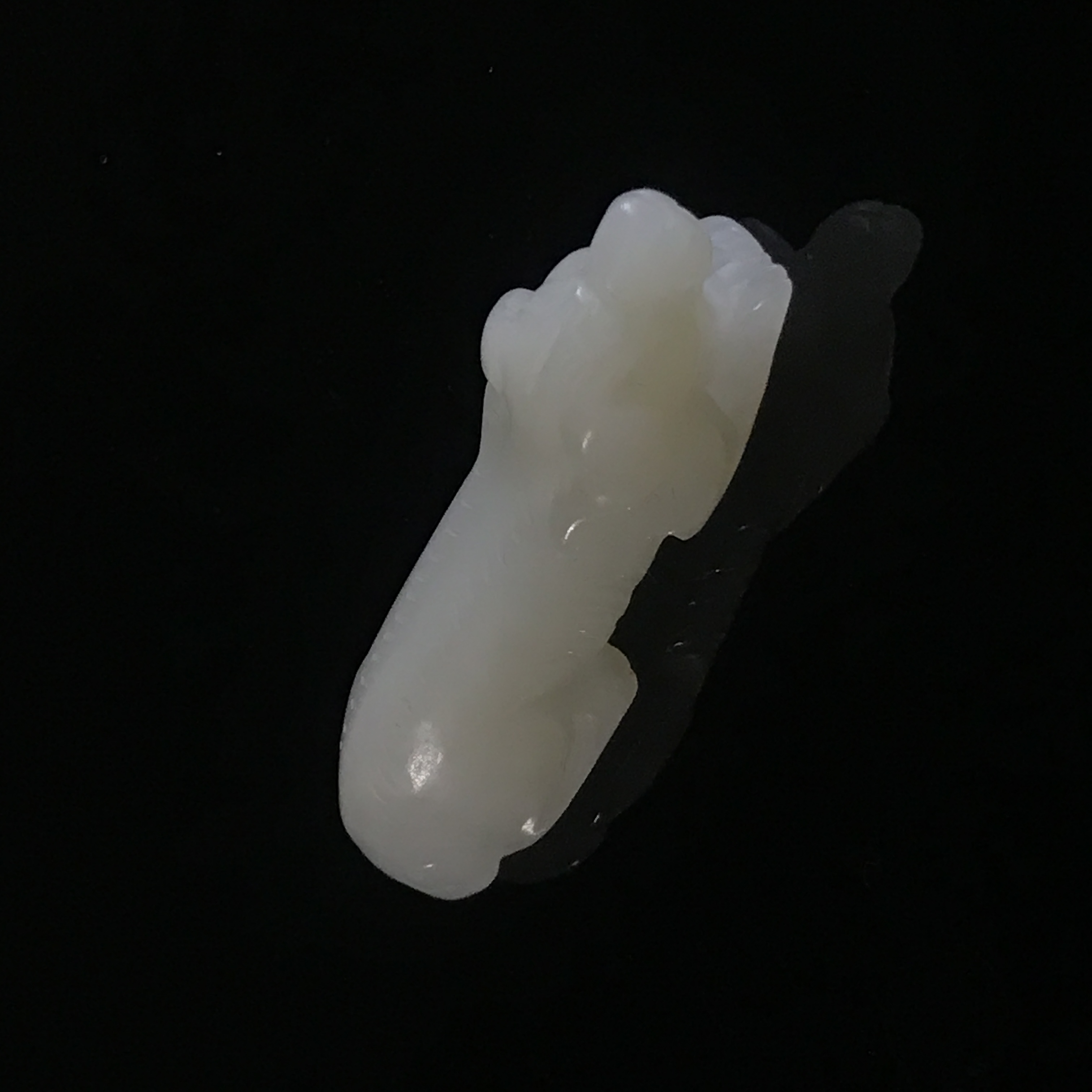 20世纪和田玉犬/HY497855/金玉良缘/槐荫山房