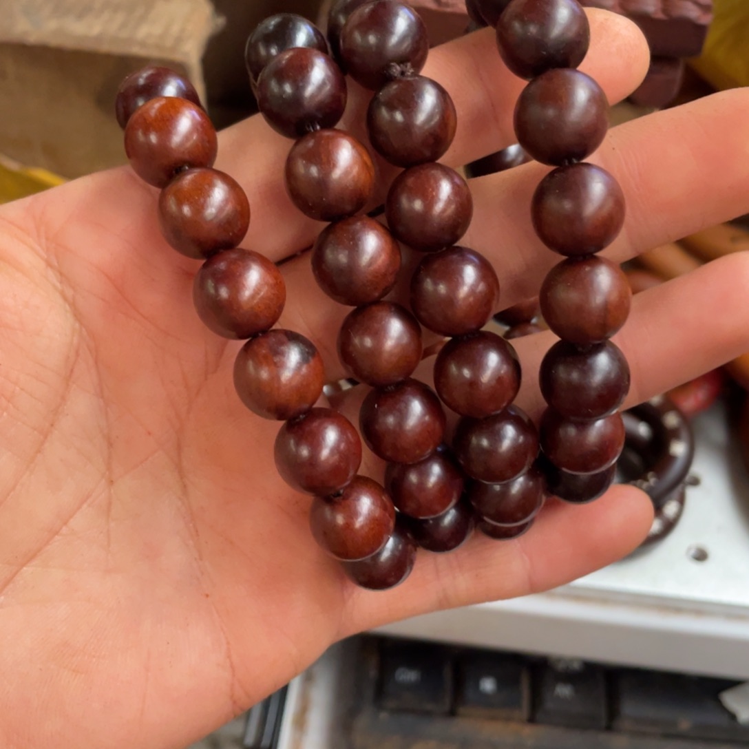 枣木枣木老料12手串一串