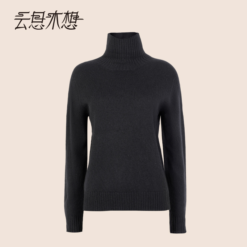 Ysimo-X云思木想 暖云升歌  新款时尚100羊毛高领长袖羊毛衫14248
