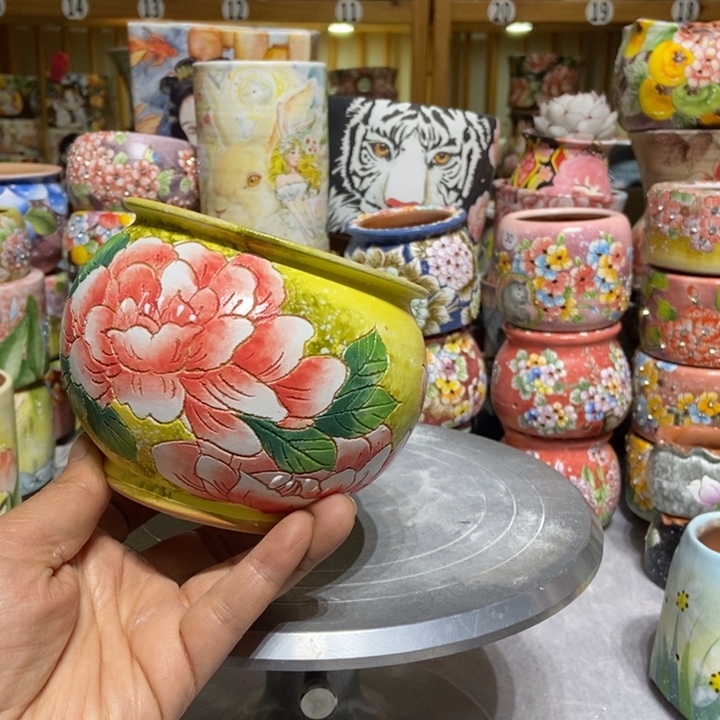 景德镇艺术手绘作品