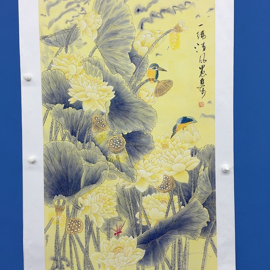 国画多次参加国内外大型