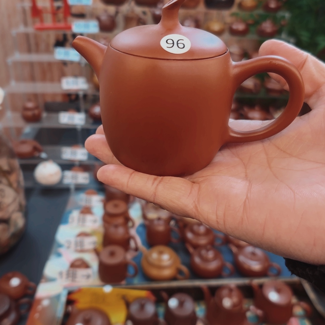 朱泥茶壶朱泥茶壶微瑕120C