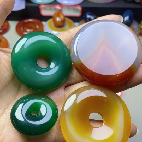 玛瑙/玉髓吊坠(不含链)未镶嵌用****5