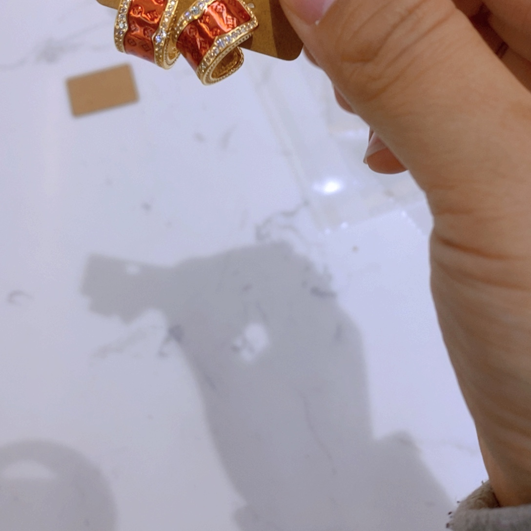 合成碳硅石铜合金925银未来耳饰