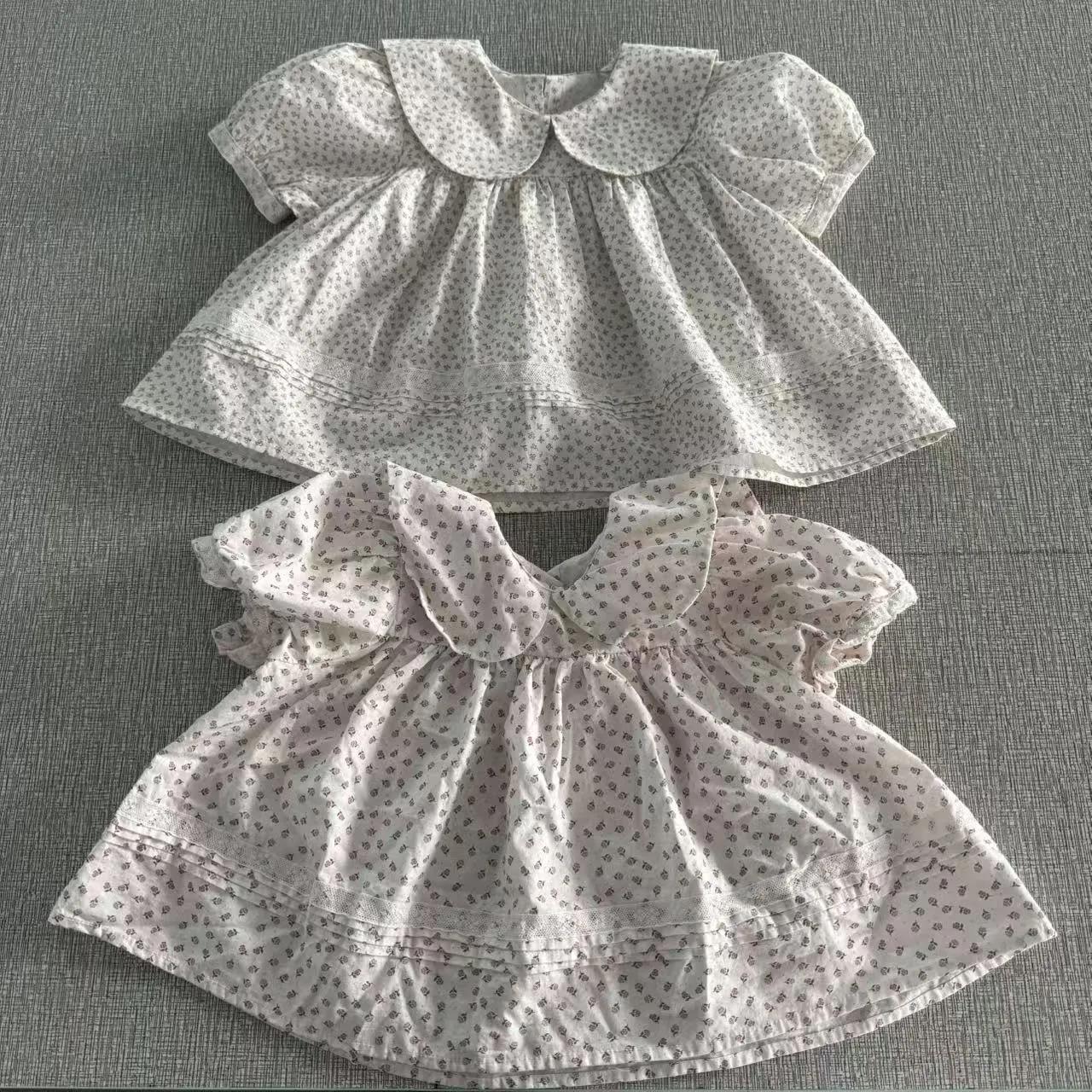 AC486~TF25~夏 小碎花娃娃衫521142