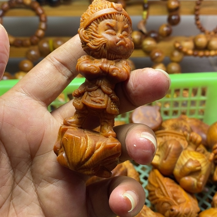 柏木（崖柏）崖柏手把件