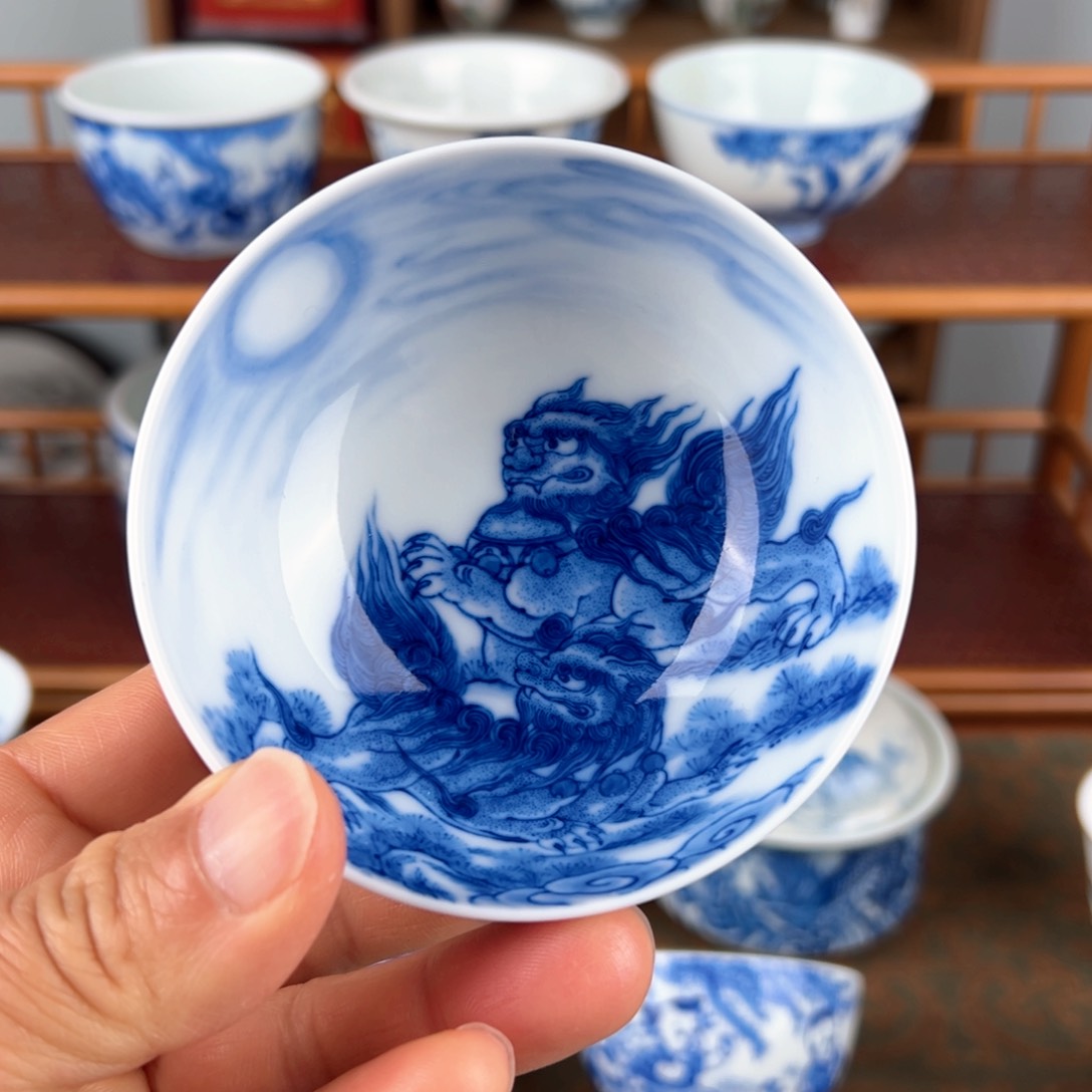 【闪购商品】都府堂微瑕狮子主人杯