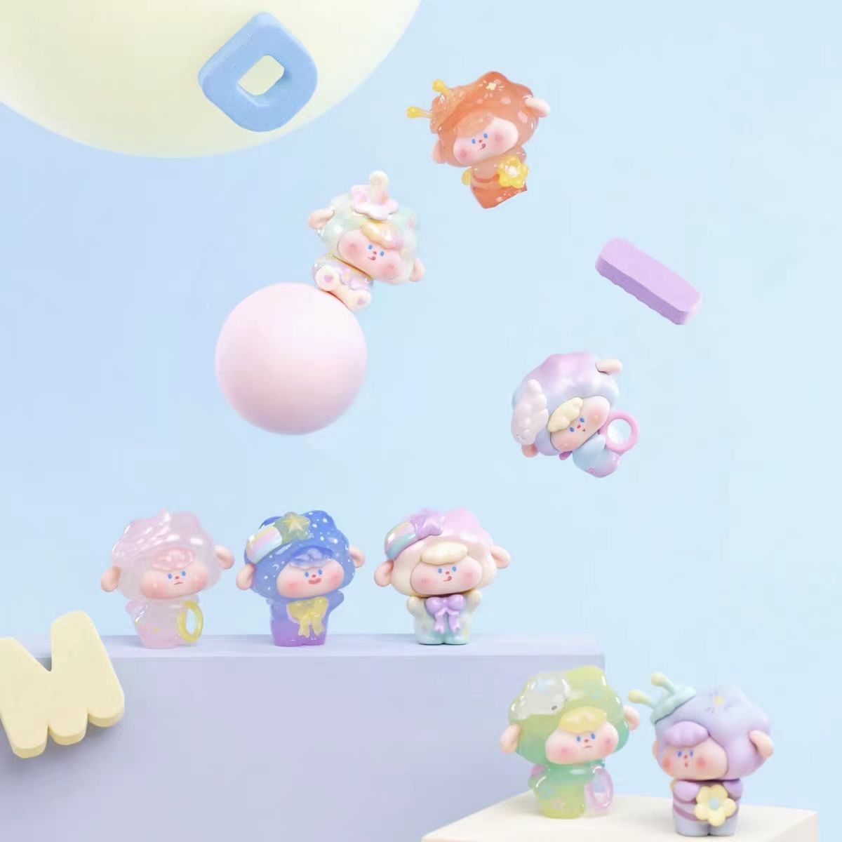 【一一来拆盒】迪咩假如我会飞萌粒盲袋盲盒（许愿）