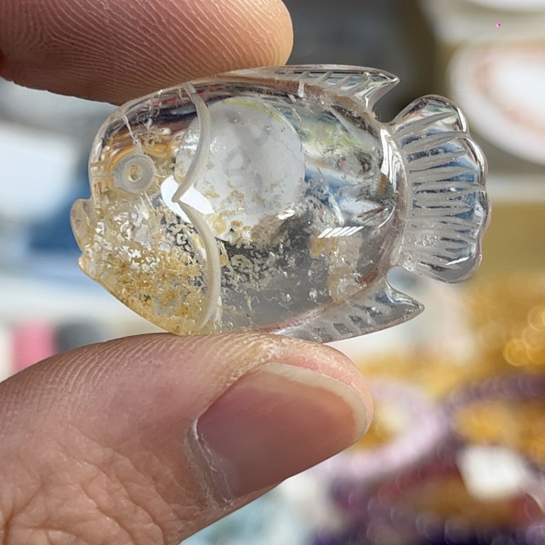 水晶天然水晶微瑕未镶嵌