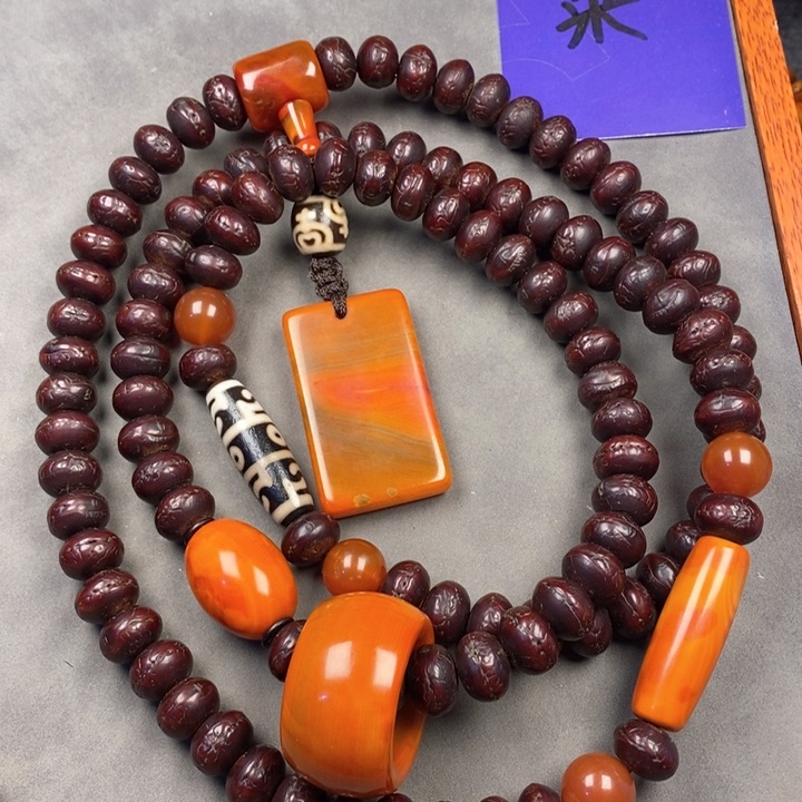 凤眼菩提吊坠风*刃凤眼