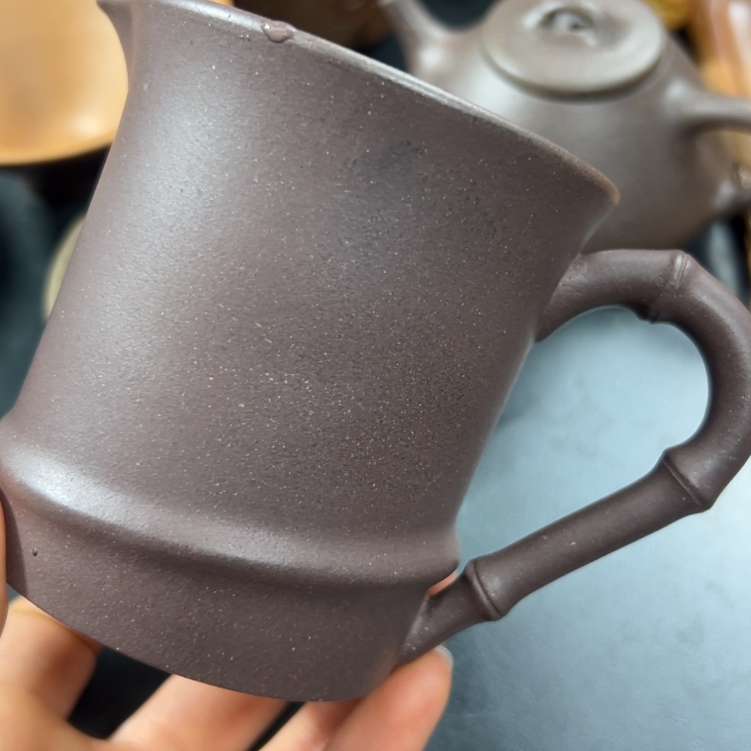 紫砂茶杯微瑕不退不换