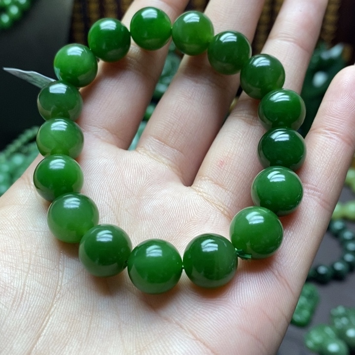 和田玉手串未镶嵌