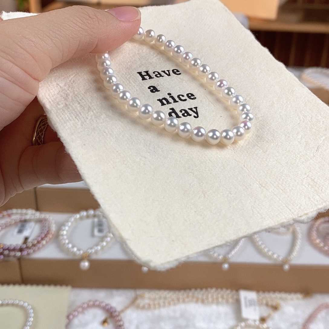 未镶嵌手绳淡水珍珠