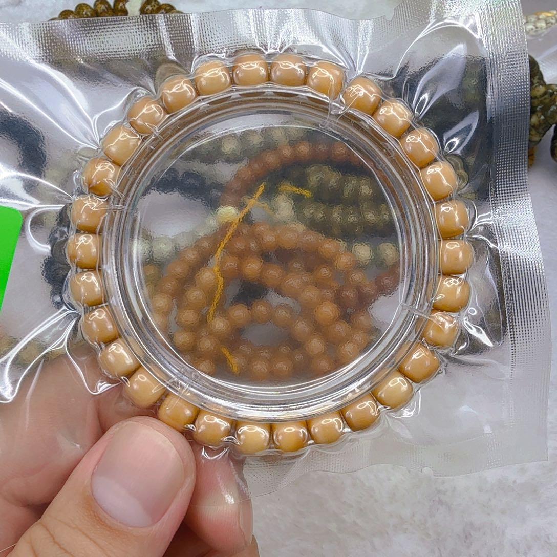 星月菩提手串67龙脊菩提单圈0.8