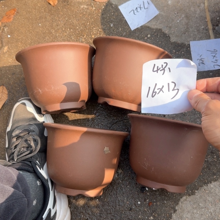 紫砂花盆特价清仓