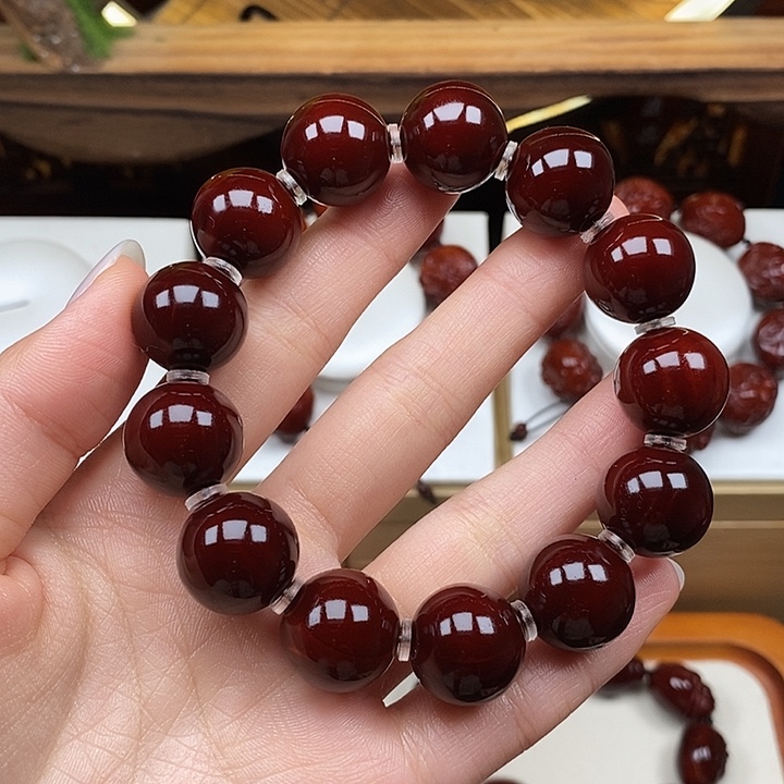 哇***塞手串橄榄核橄榄核回血