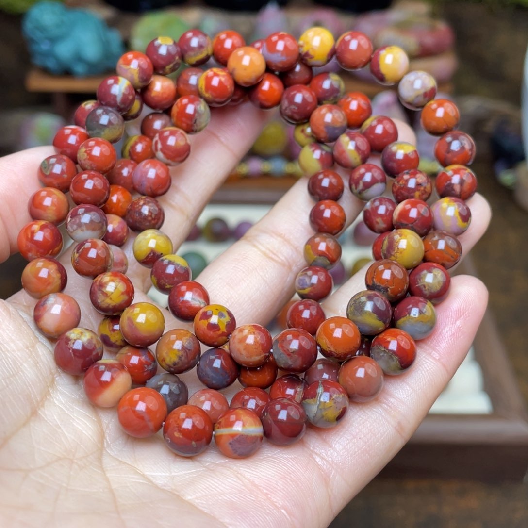 玛瑙/玉髓珠宝半成品未镶嵌欧*丰盐源玛瑙铁皮包浆