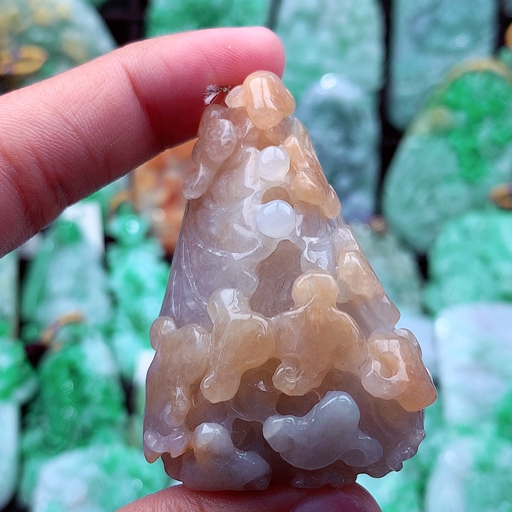 翡翠吊坠(不含链)未镶嵌