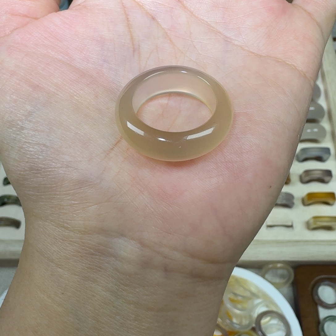 未镶嵌戒指玛瑙/玉髓882港19-20