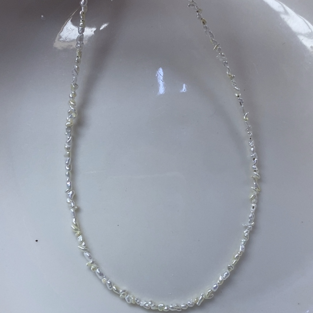颈饰未镶嵌海水珍珠澳白Keshia