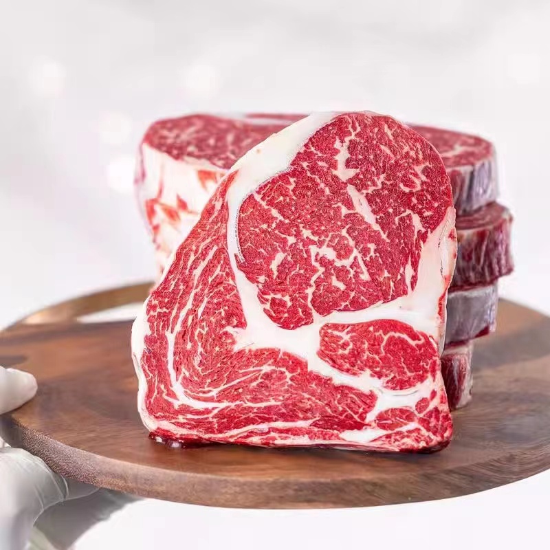 原切牛排眼肉澳洲M3安格斯谷饲眼肉牛排汁水丰富软嫩多汁儿童牛排