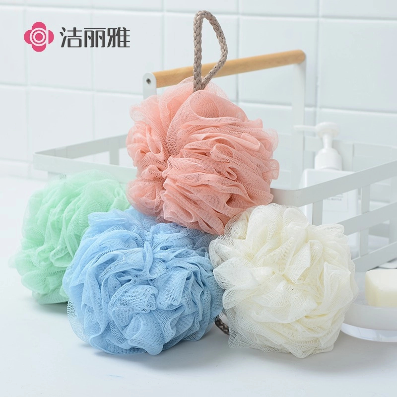 洁丽雅沐浴球浴花柔软气泡泡澡搓背搓澡巾成人家用沐浴擦洗浴用品