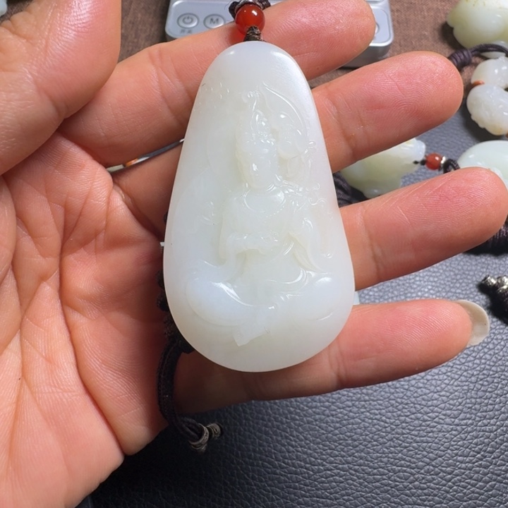 和田玉挂件未镶嵌致*端