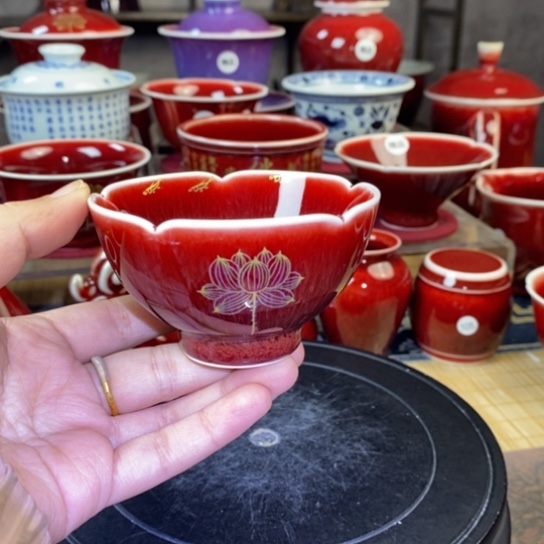 【闪购商品】景德镇名陶坊原矿郎红