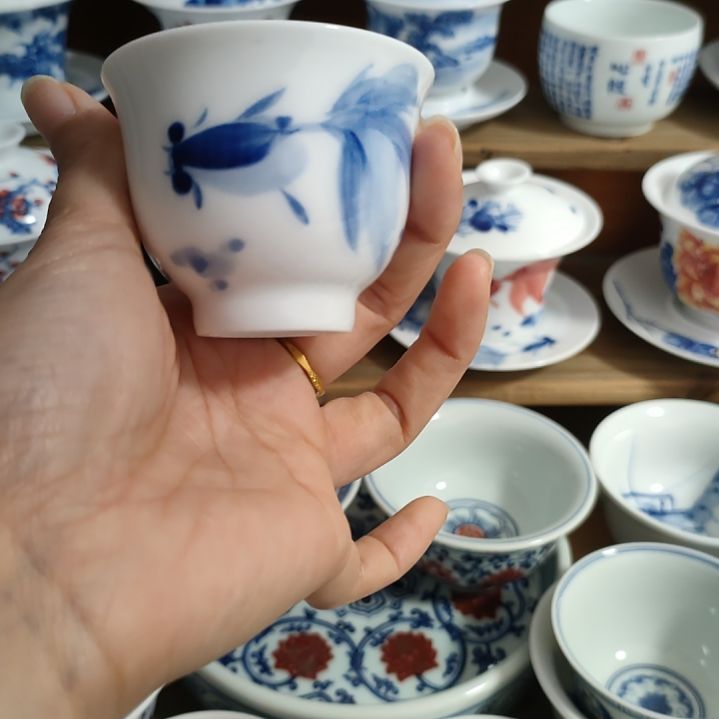 景德镇手绘铃铛杯