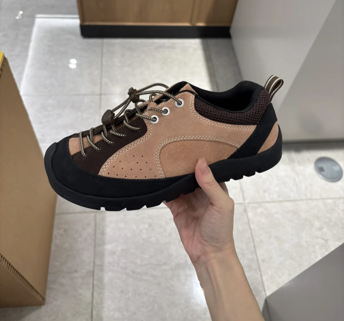 外贸原单科恩 户外休闲登山鞋轻便软底徒步丑萌鞋秋冬男女休闲鞋