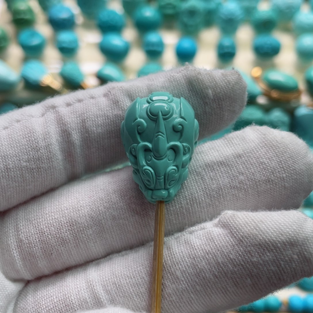 绿松石珠宝奇石未镶嵌