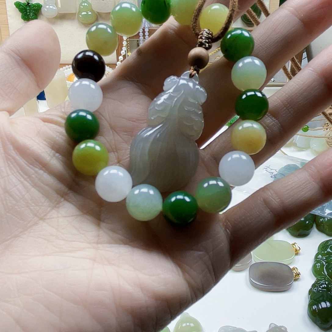 蓓***y和田玉未镶嵌吊坠(不含链)