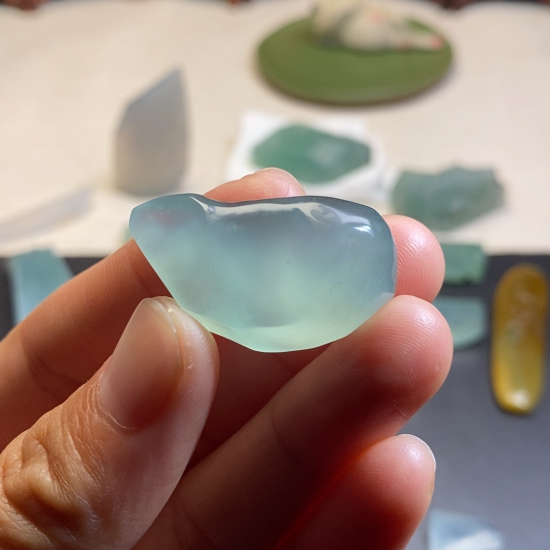 定制翡翠未镶嵌天然缅甸翡翠A货