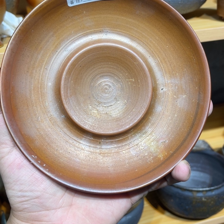 纯手工制作工艺（柴烧）裸烧李*花s520