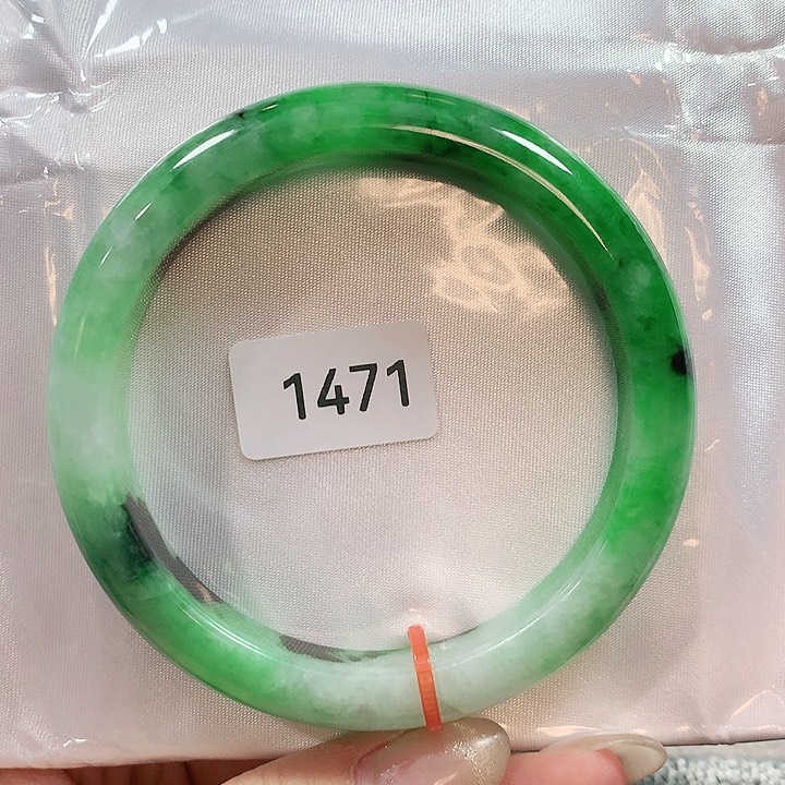 翡翠手镯未镶嵌天然翡翠手镯60