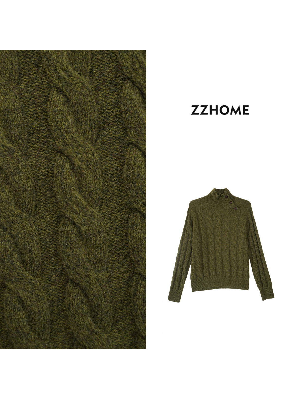 ZOZO HOME ｜织物之美经纬变奏绞花柔织毛衣q172665p